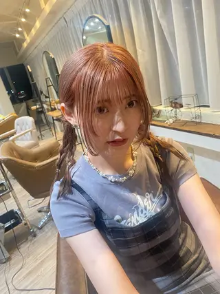 カラー Ly a jitto  【リーアジット】所属・maho🦋🫧 Ly a jittoのヘアスタイル