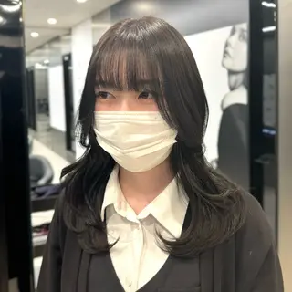 ミディアム カラー HARUKI MINATO Japan SENDAI所属・🌈【透明感・韓国 ヘア】がっきー🌈のヘアスタイル