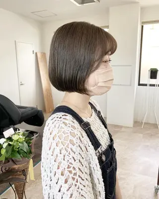 ショート カラー ヘアアレンジ ume所属・ひなの .のその他イメージ