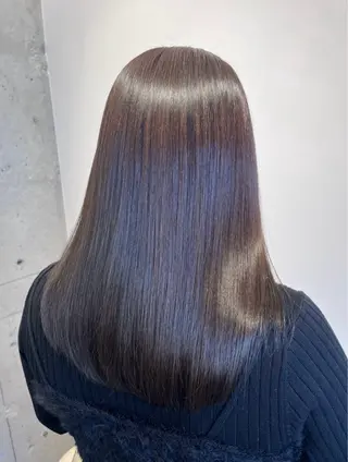 セミロング カラー newi 天王寺 🪐airiのヘアスタイル