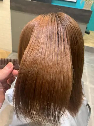 セミロング hair  design Norm所属・ハイライトバレイヤー ジュ🎨川村聖吾🎨のヘアスタイル