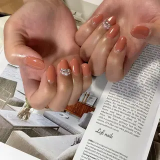 ミディアム ネイル Lofi nails ゆきこのネイルデザイン