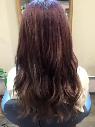 セミロング ロング カラー 原宿サロン代表 デザインカラー伊藤卓のヘアスタイル