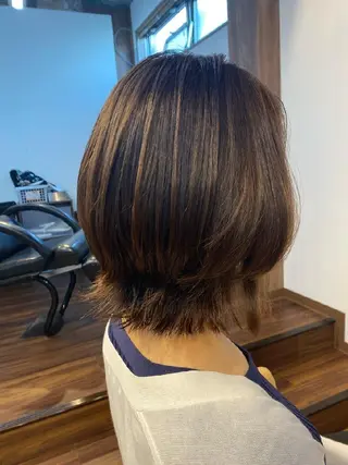 ショート 久村 奈菜のヘアスタイル