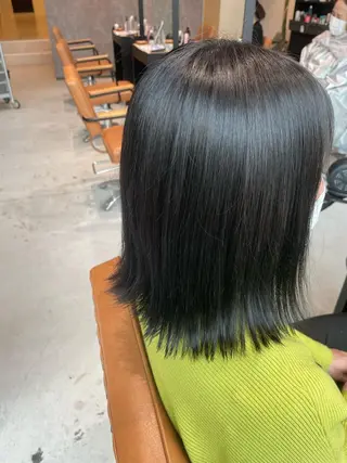 セミロング カラー ヘアアレンジ メンズ 寺西 恵🪡🤍のヘアスタイル