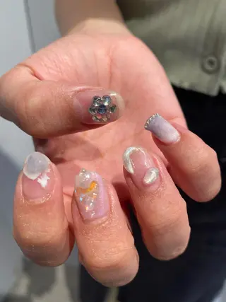 ネイル AO所属・RISAKO 艶髪モテヘア🎀府中のヘアスタイル