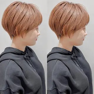 ショート カラー LA KING GINZA TOKYO所属・🧡ショートの達人 🧡SHOのヘアスタイル