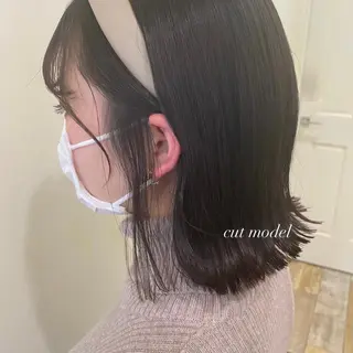 ショート 艶カラー/韓国風ヘア 🩵shioneのヘアスタイル