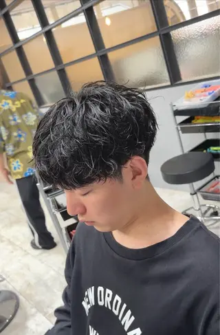 パーマ メンズ ABEY LEVRAI所属・Miyabi.💋 ABEYLEVRAIのヘアスタイル