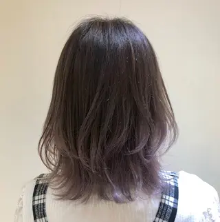 ミディアム カラー ヘアアレンジ 店長/ 加藤 流菜のヘアスタイル