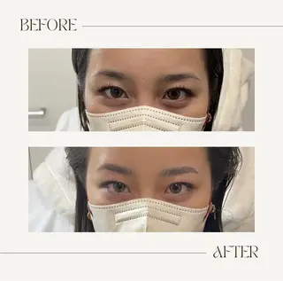 アイブロウ 《美肌&眉毛・美爪育成》深爪&長さ出し・フィルイン対応 RimisNailxbeauty 名駅所属・RimisNail /Jasmine ♡の眉毛・アイブロウイメージ