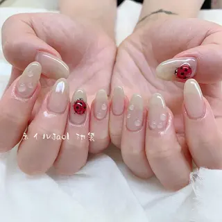 ミディアム nail jaol池袋店所属・ネイルJaol 池袋のネイルデザイン