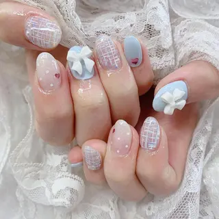 ネイル La neige* yuki 🥯🍑のネイルデザイン