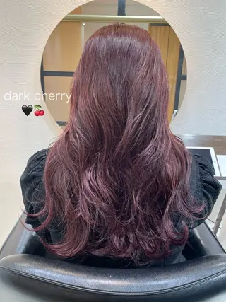 ロング カラー 🍒透明感カラー NO.1/ララ🍒のヘアスタイル