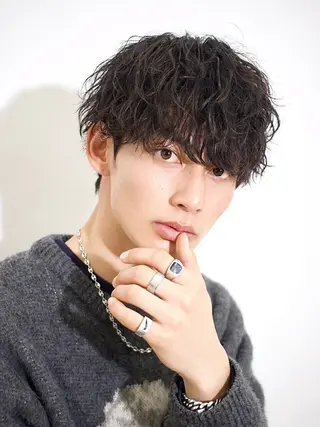 ショート パーマ メンズ Men’s hair Coeur 大和八木駅前店所属・東 拓己のヘアスタイル