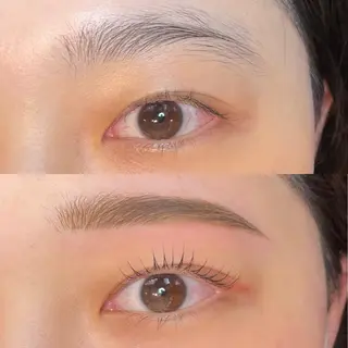 マツエク・マツパ アイブロウ moka ✴︎のマツエク・マツパデザイン