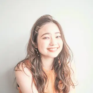 セミロング カラー 津田 祐輔のヘアスタイル