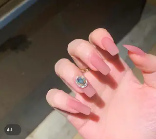 ネイル フィルイン、長さ出し 深爪矯正のネイルデザイン