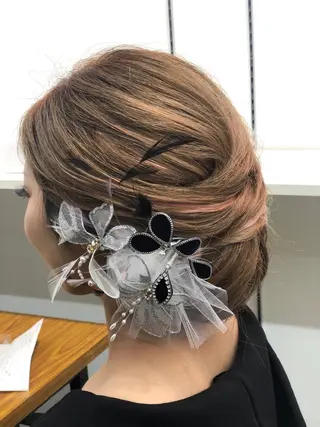 ヘアアレンジ vi viのヘアスタイル