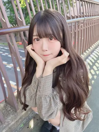 ロング カラー リルミーミュエナ💎 大須/矢場町/上前津のヘアスタイル