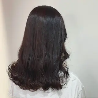 セミロング カラー HARUKA韓国ヘア /Luana梅田のヘアスタイル