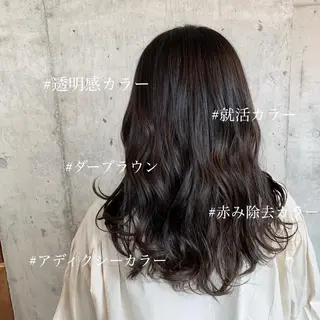 セミロング 🌷横浜/レイヤー /艶カラー🌷のヘアスタイル