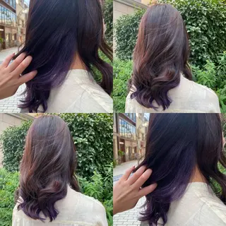 セミロング カラー ヘアアレンジ 🌼NAMI 🌼のヘアスタイル