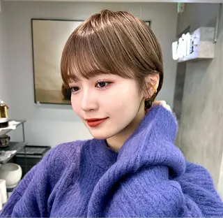 ショート 骨格診断で絶対可愛い ✨丸みショート✨凌弥のヘアスタイル