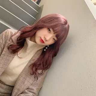 セミロング カラー GO TODAY SHAiRE SALON 町田店所属・🫧大森 知夏🫧のヘアスタイル