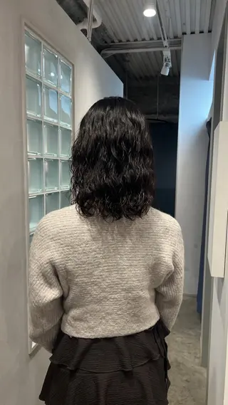 ミディアム パーマ ☆ HARUKA ☆のヘアスタイル