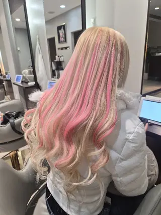 ロング カラー Miyavi/カラー ショートボブのヘアスタイル