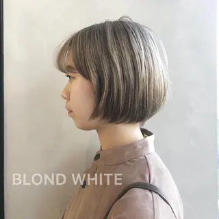 ショート 🌸ハイトーン 新田 廉 🌸のヘアスタイル