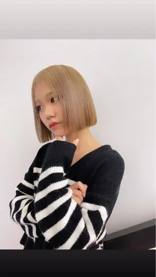 ショート カラー zestKalon 🔗IBUのヘアスタイル