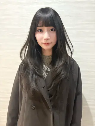 ロング ヘアアレンジ fumika🎀 韓国ヘアのヘアスタイル