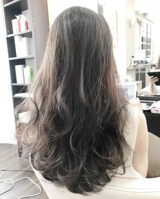 ロング 美髪髪質改善✨ 店長 天城由香のヘアスタイル