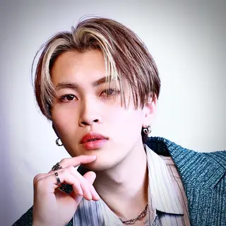 カラー メンズ Men's hair NoN所属・‎🤍モテ/メンズ KEISHO🩶のヘアスタイル