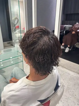 パーマ メンズ LOUIMADNA栄所属・新規指名比率No.1 メンズパーマ/二村のヘアスタイル