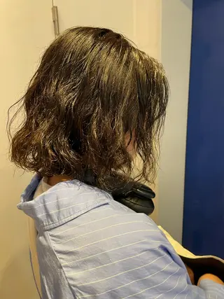 ショート パーマ レイヤー／似合わせ TAKUYAのヘアスタイル