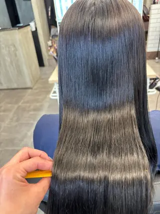 ロング 大谷 杏菜のヘアスタイル