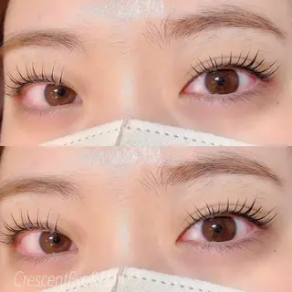 パーマ マツエク・マツパ 【Crescent Eye 】Runaのマツエク・マツパデザイン