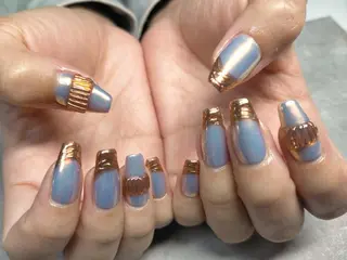 ネイル ネイル＆ホワイトニング   Yu-a所属・yu-a  スカルプ ネイルakiのネイルデザイン