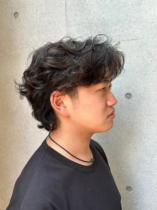 パーマ メンズ 似合わせカット /パーマ岡本淳平のヘアスタイル