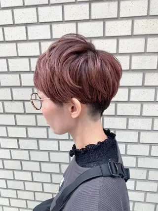 ショート カラー circus by KENJE 町田店のヘアスタイル