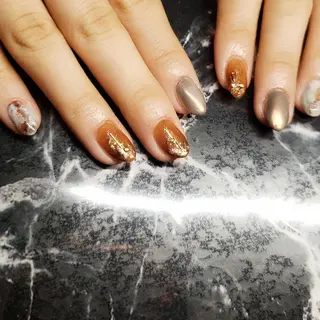 ショート ネイル クロキ 。のネイルデザイン