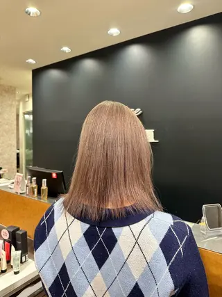 カラー ブリーチカラー/ わきたちえ🌻のヘアスタイル