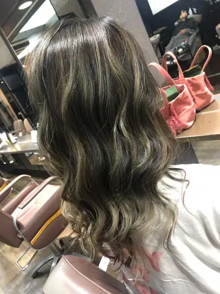 ロング カラー pep所属・pep natsumiのヘアスタイル