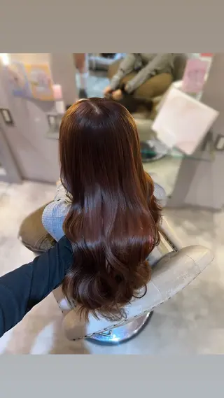 ロング 🤍艶髪韓国ヘア🤍 Rikoのヘアスタイル