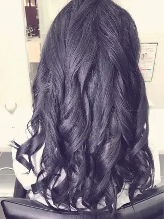 ロング カラー 関口 友行のヘアスタイル