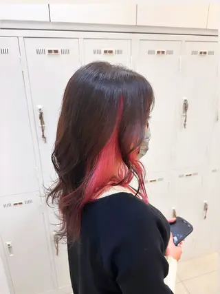 セミロング カラー 柔らか透明感カラー/ 内田圭祐のヘアスタイル