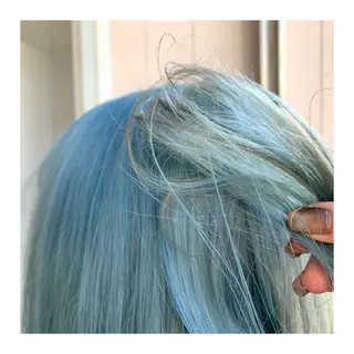 ロング カラー あべ ゆうかのヘアスタイル